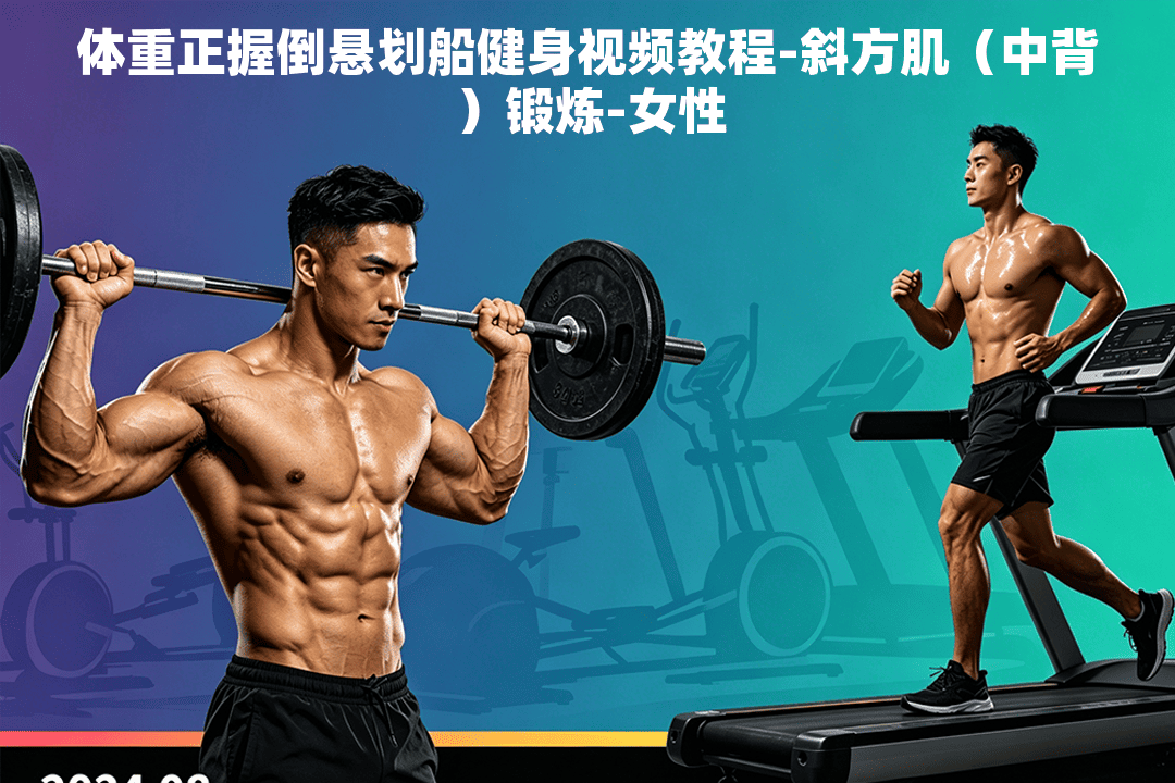 体重正握倒悬划船健身视频教程-斜方肌（中背）锻炼