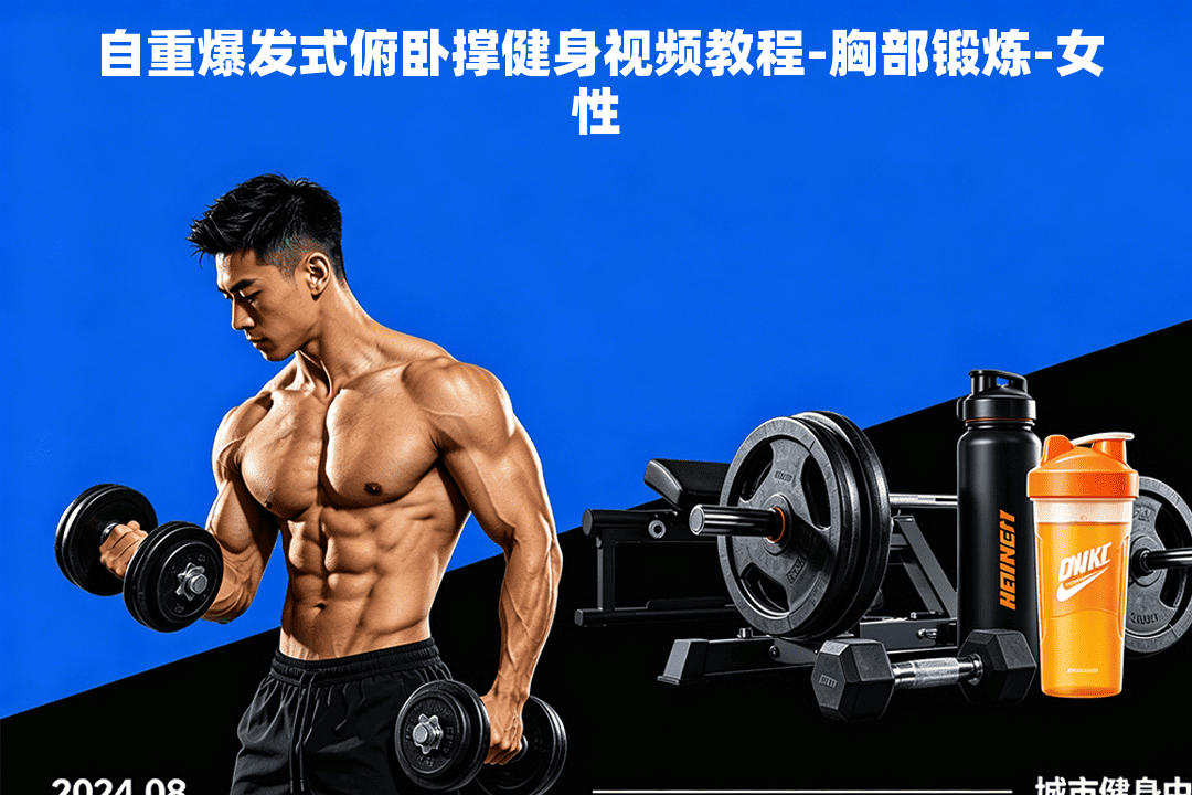自重爆发式俯卧撑健身视频教程-胸部锻炼