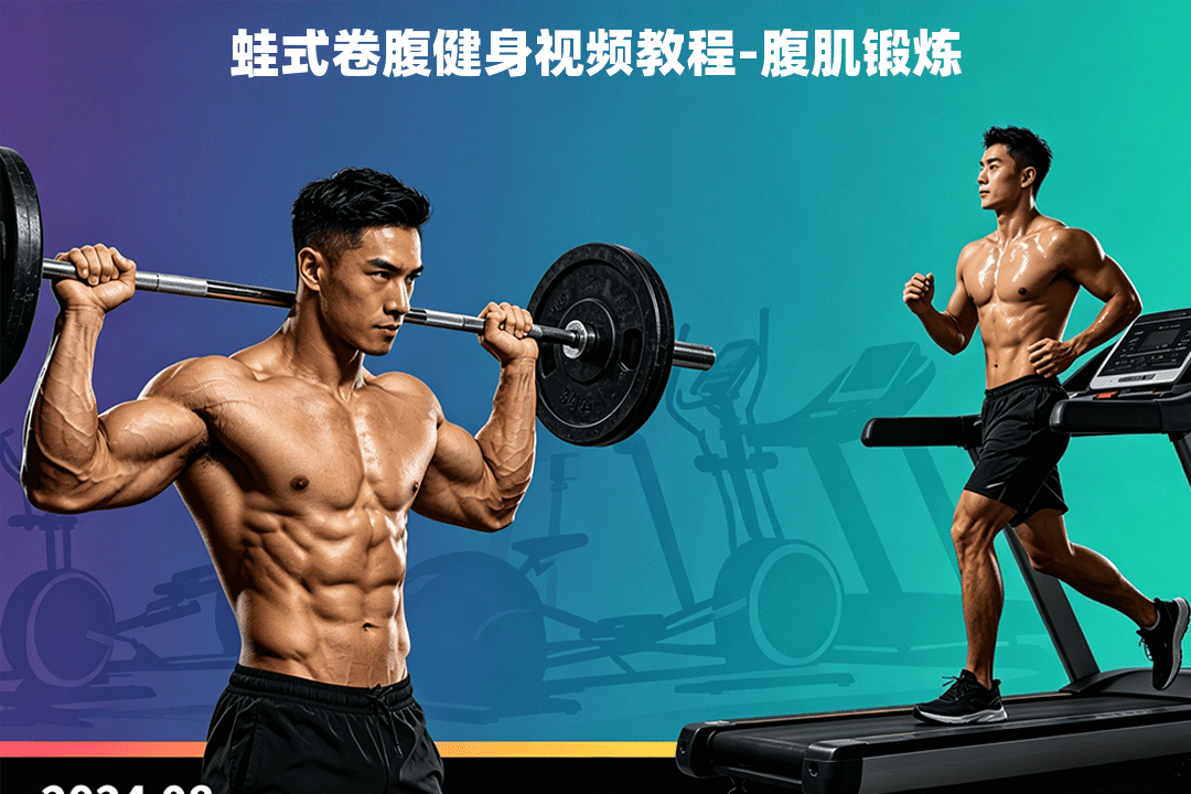 蛙式卷腹健身视频教程-腹肌锻炼