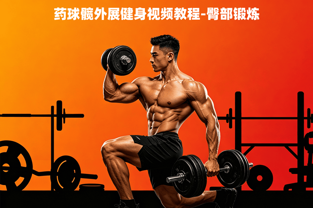 药球髋外展健身视频教程-臀部锻炼