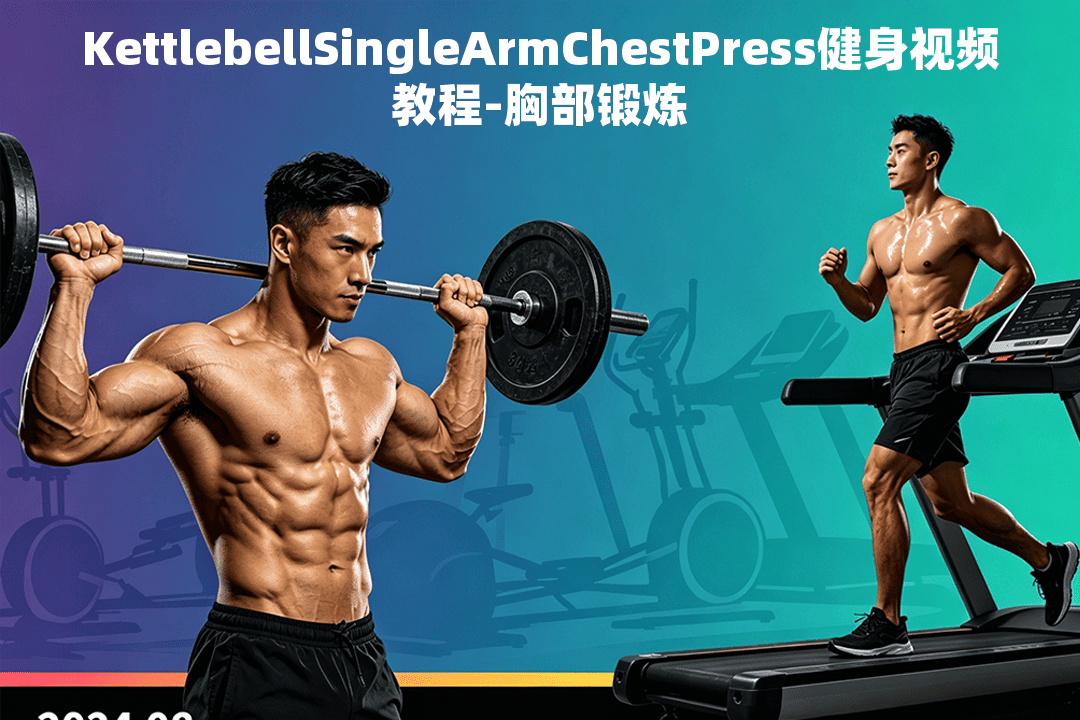 KettlebellSingleArmChestPress健身视频教程-胸部锻炼