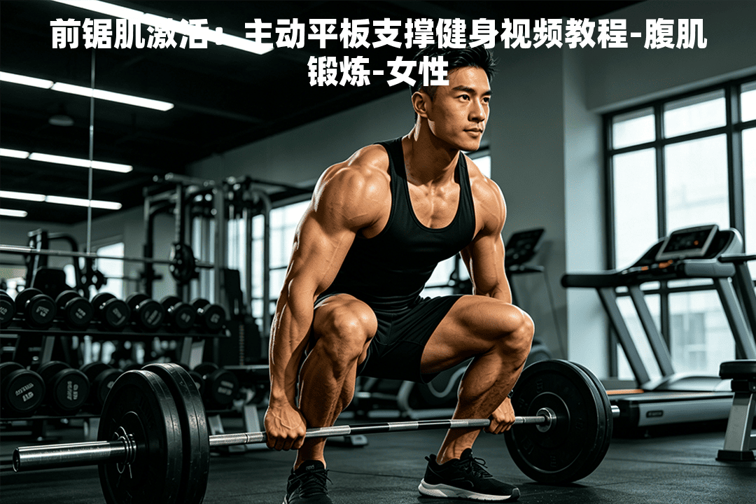 前锯肌激活：主动平板支撑健身视频教程-腹肌锻炼 - 小练场