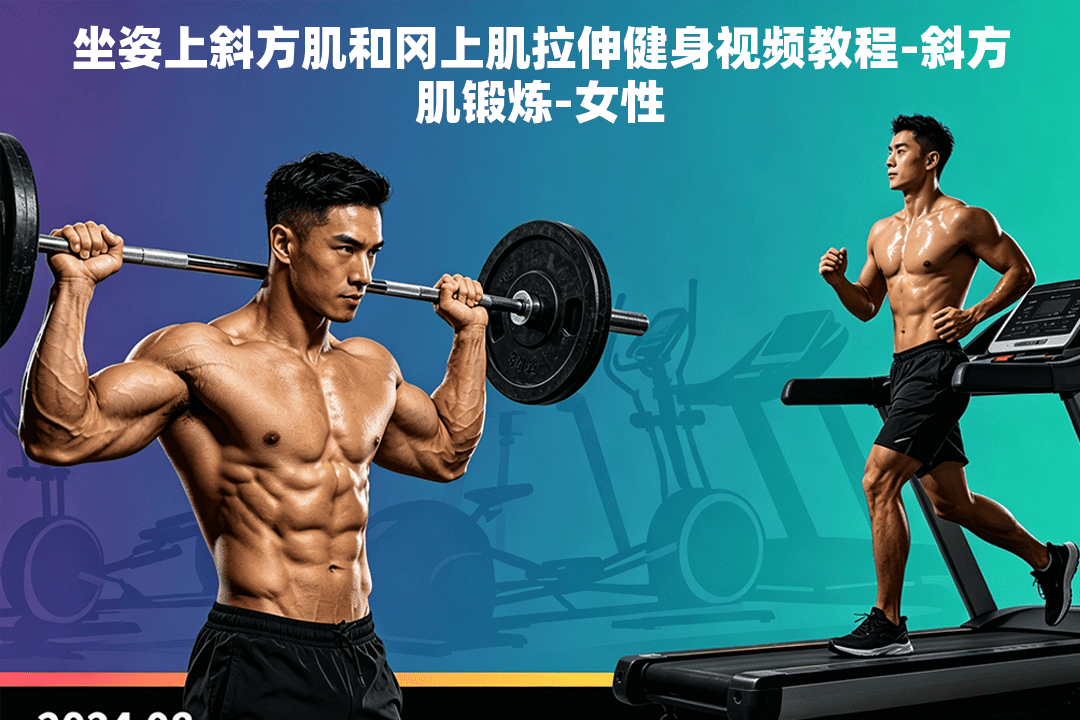 坐姿上斜方肌和冈上肌拉伸健身视频教程-斜方肌锻炼