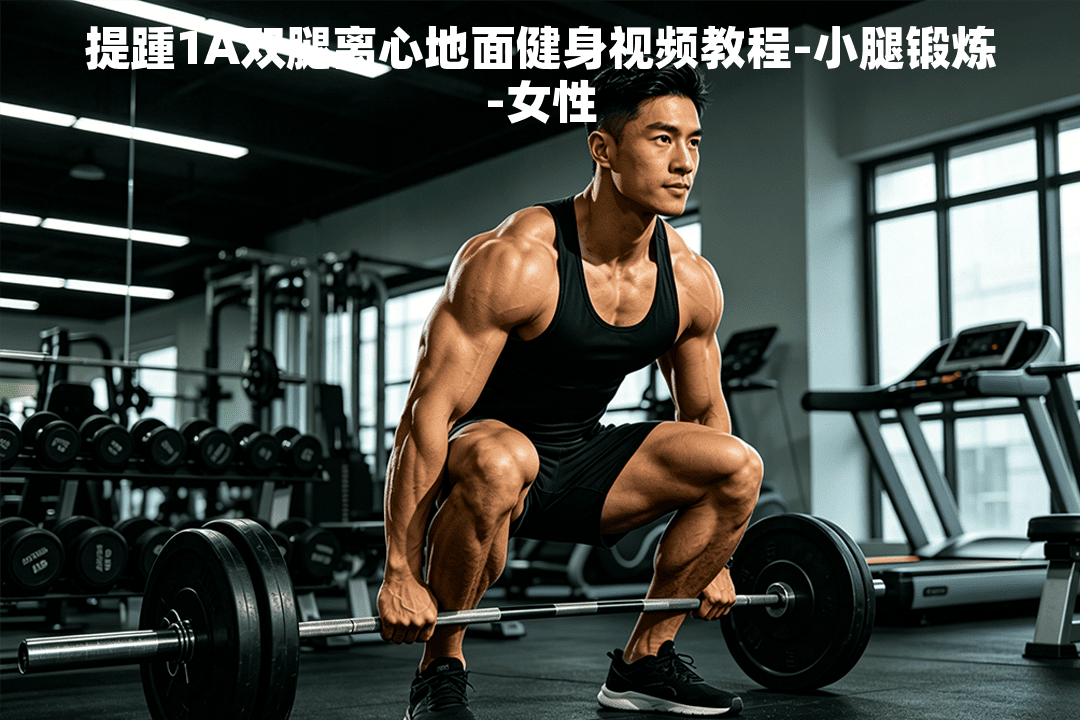 提踵1A双腿离心地面健身视频教程-小腿锻炼