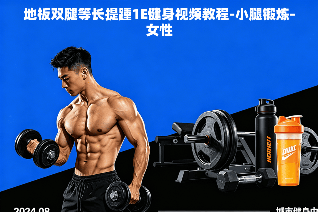 地板双腿等长提踵1E健身视频教程-小腿锻炼