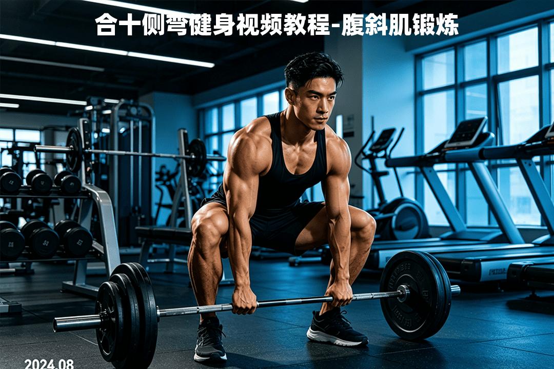 合十侧弯健身视频教程-腹斜肌锻炼