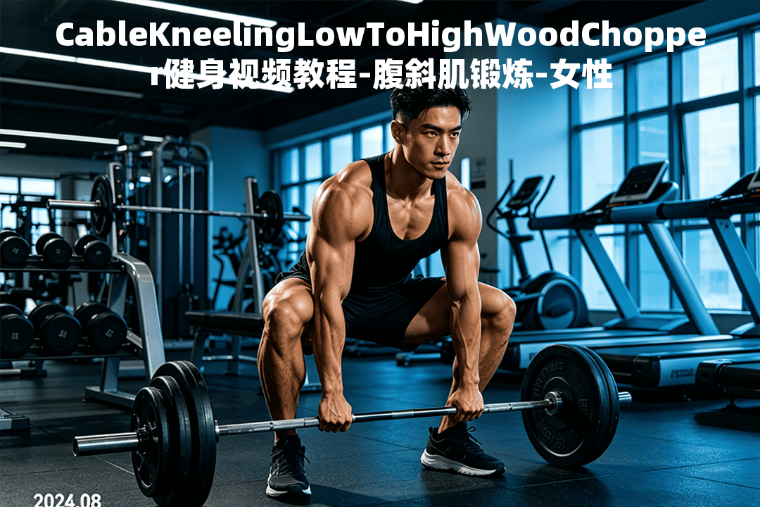 CableKneelingLowToHighWoodChopper健身视频教程-腹斜肌锻炼