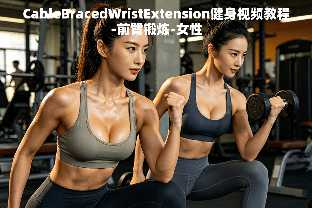 CableBracedWristExtension健身视频教程-前臂锻炼