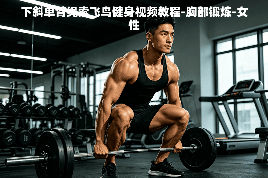 下斜单臂绳索飞鸟健身视频教程-胸部锻炼