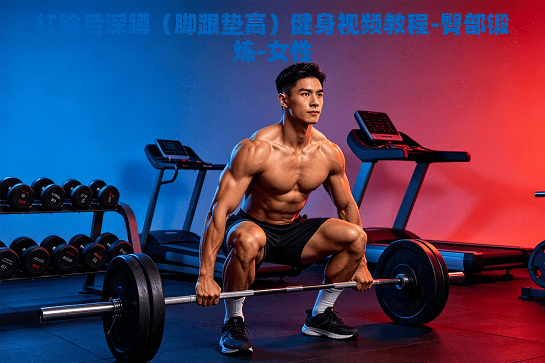 杠铃后深蹲（脚跟垫高）健身视频教程-臀部锻炼