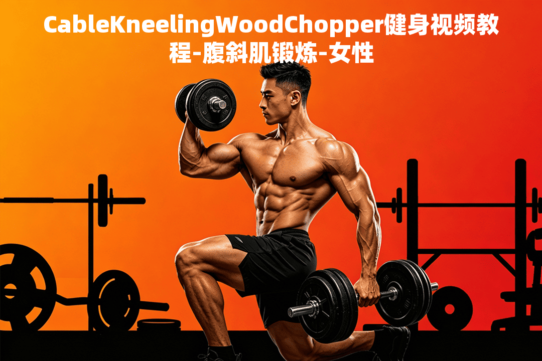 CableKneelingWoodChopper健身视频教程-腹斜肌锻炼