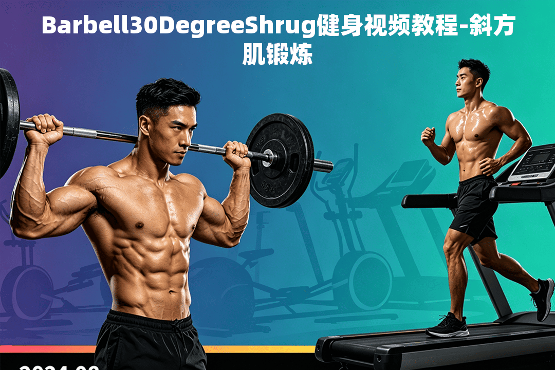 Barbell30DegreeShrug健身视频教程-斜方肌锻炼