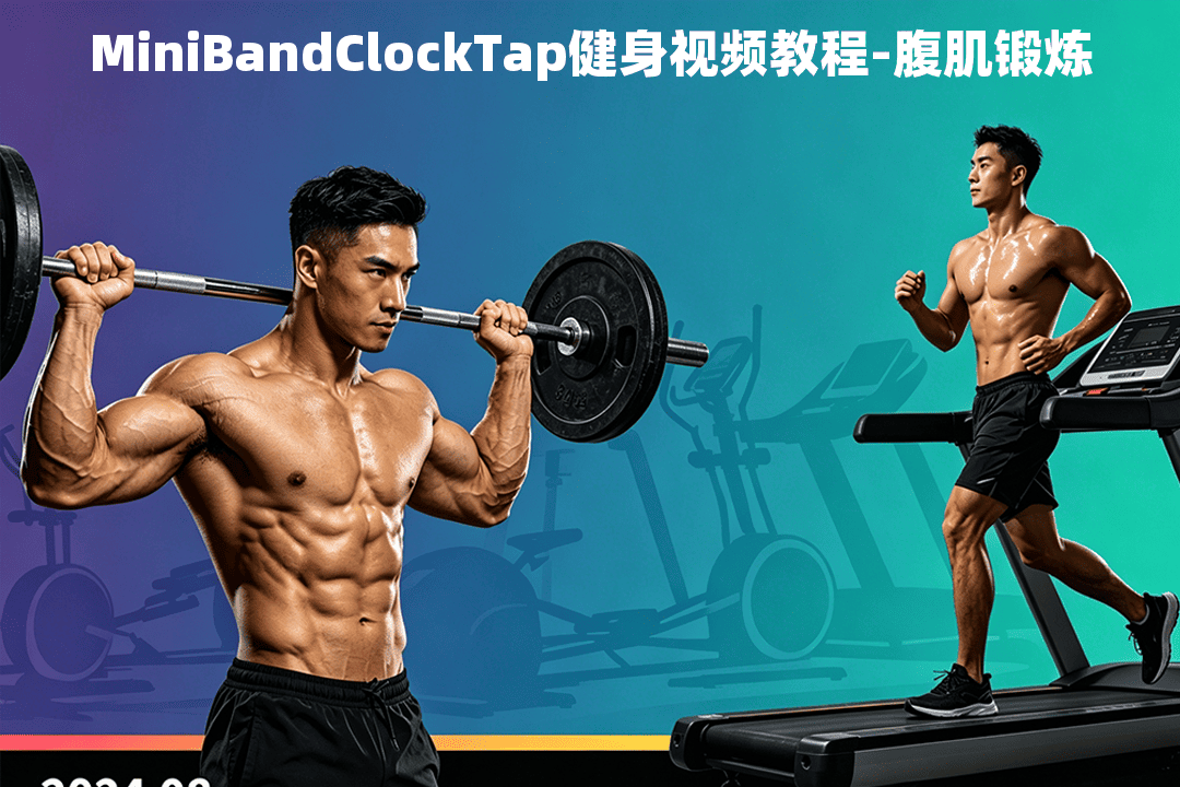 MiniBandClockTap健身视频教程-腹肌锻炼