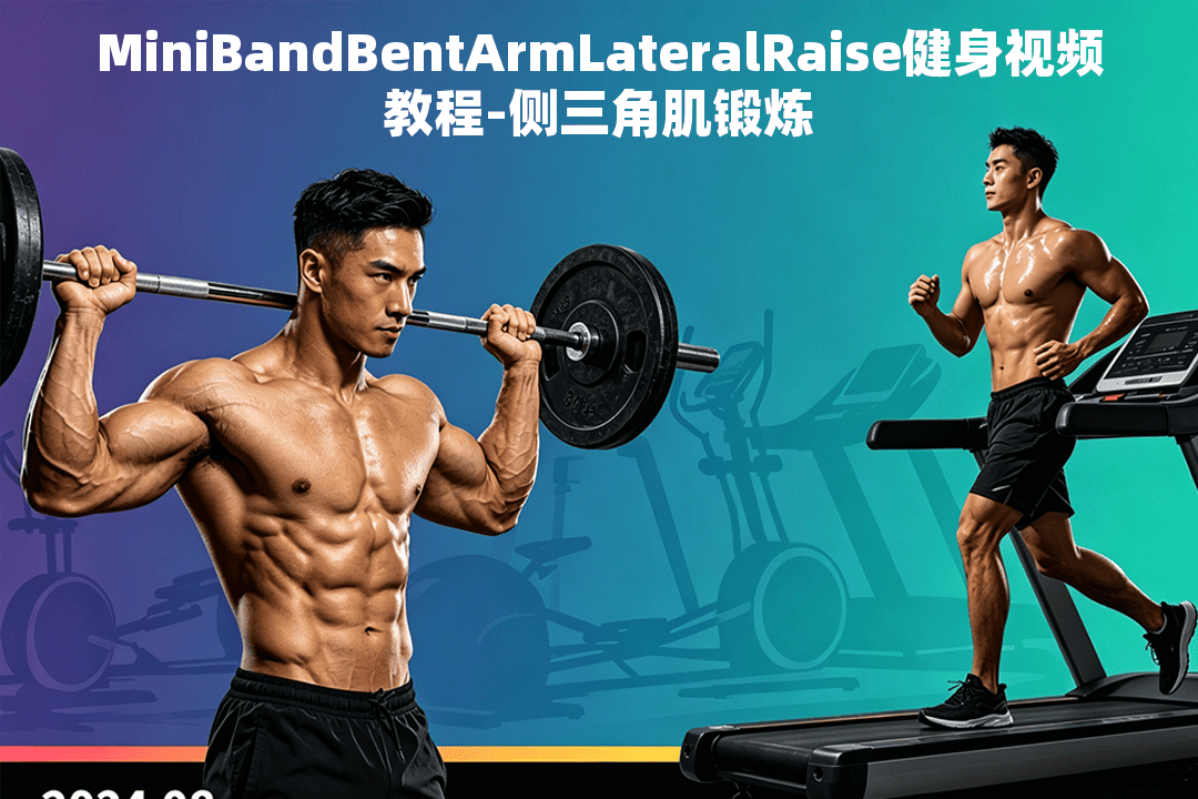 MiniBandBentArmLateralRaise健身视频教程-侧三角肌锻炼