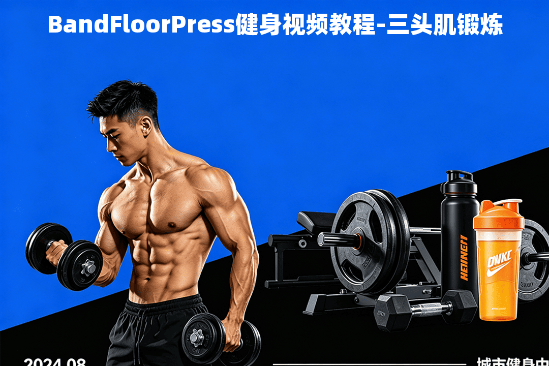 BandFloorPress健身视频教程-三头肌锻炼