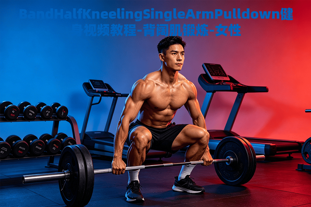 BandHalfKneelingSingleArmPulldown健身视频教程-背阔肌锻炼