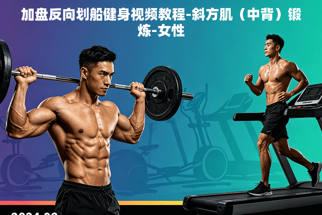 加盘反向划船健身视频教程-斜方肌（中背）锻炼