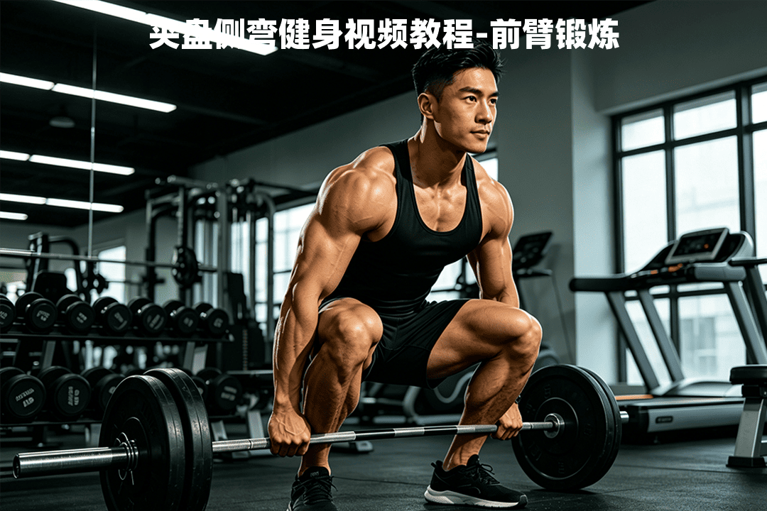 夹盘侧弯健身视频教程-前臂锻炼