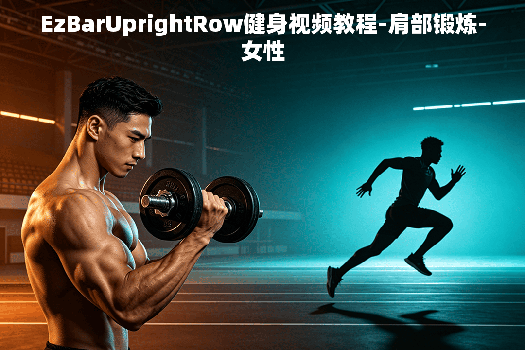 EzBarUprightRow健身视频教程-肩部锻炼