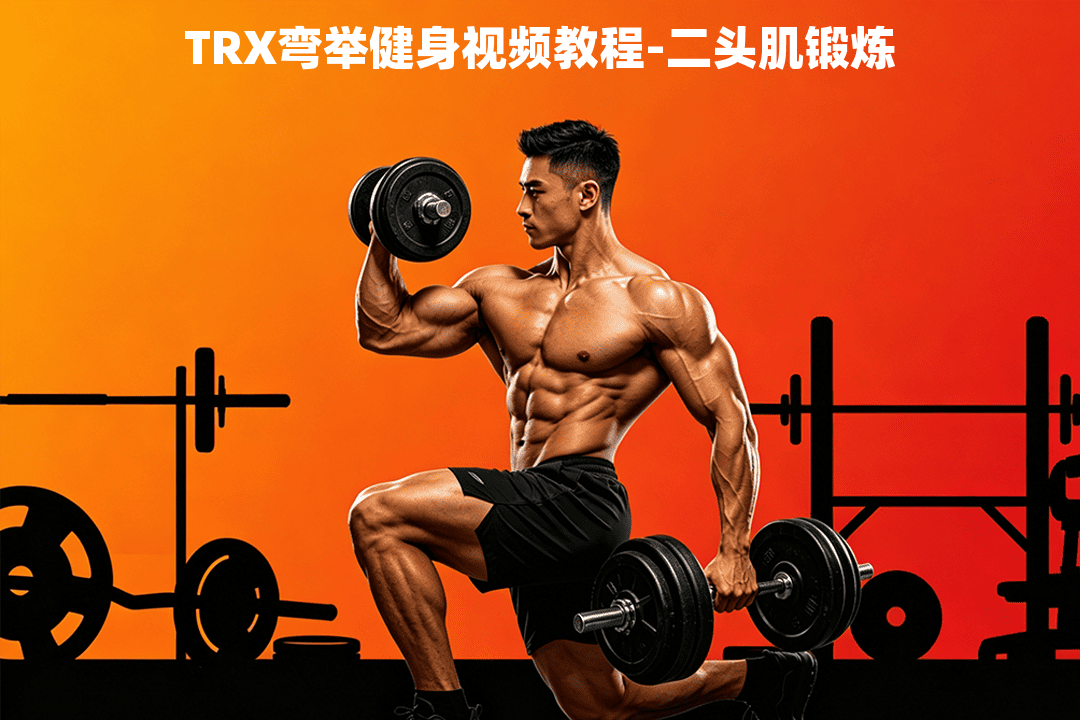TRX弯举健身视频教程-二头肌锻炼