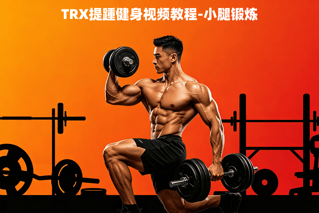 TRX提踵健身视频教程-小腿锻炼