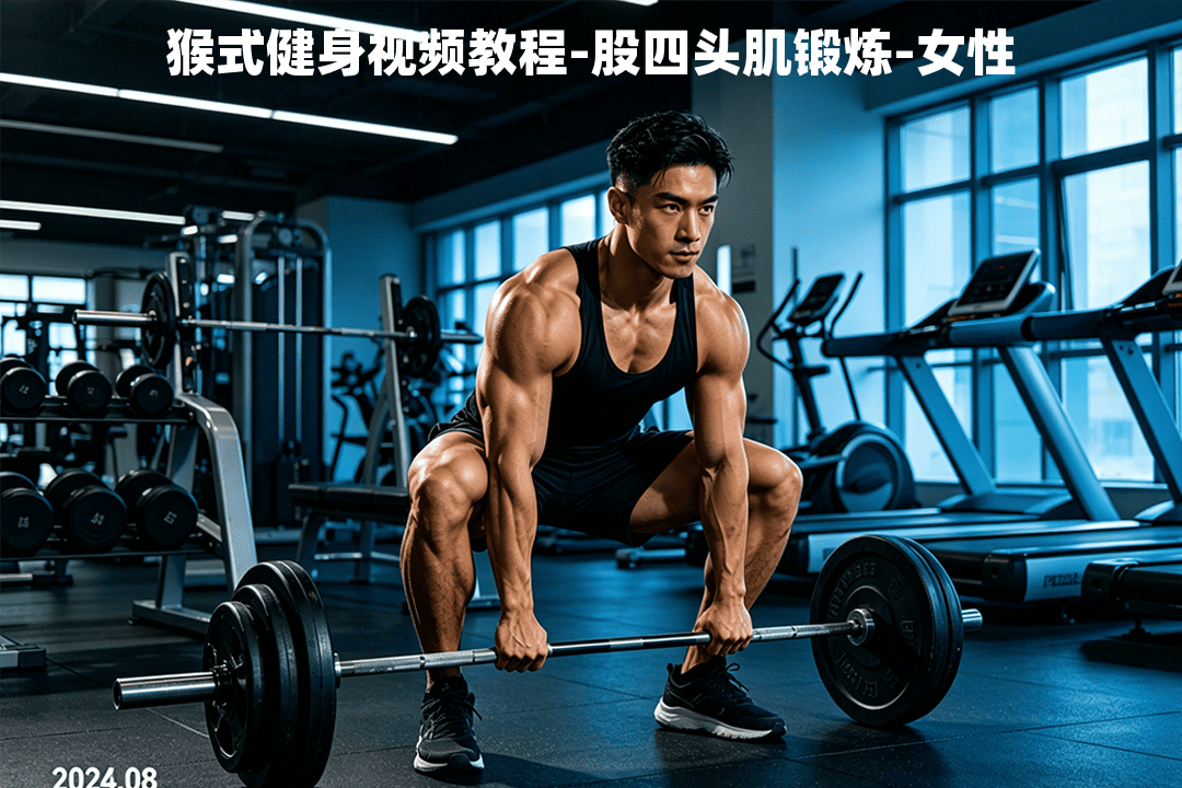 猴式健身视频教程-股四头肌锻炼