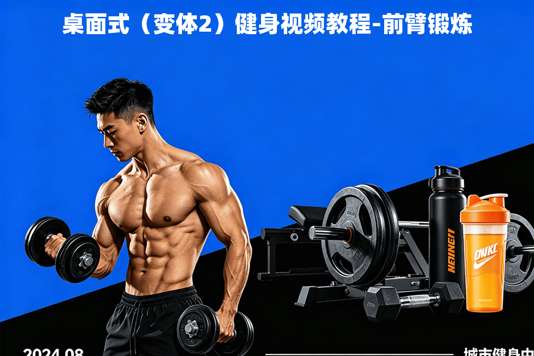 桌面式（变体2）健身视频教程-前臂锻炼