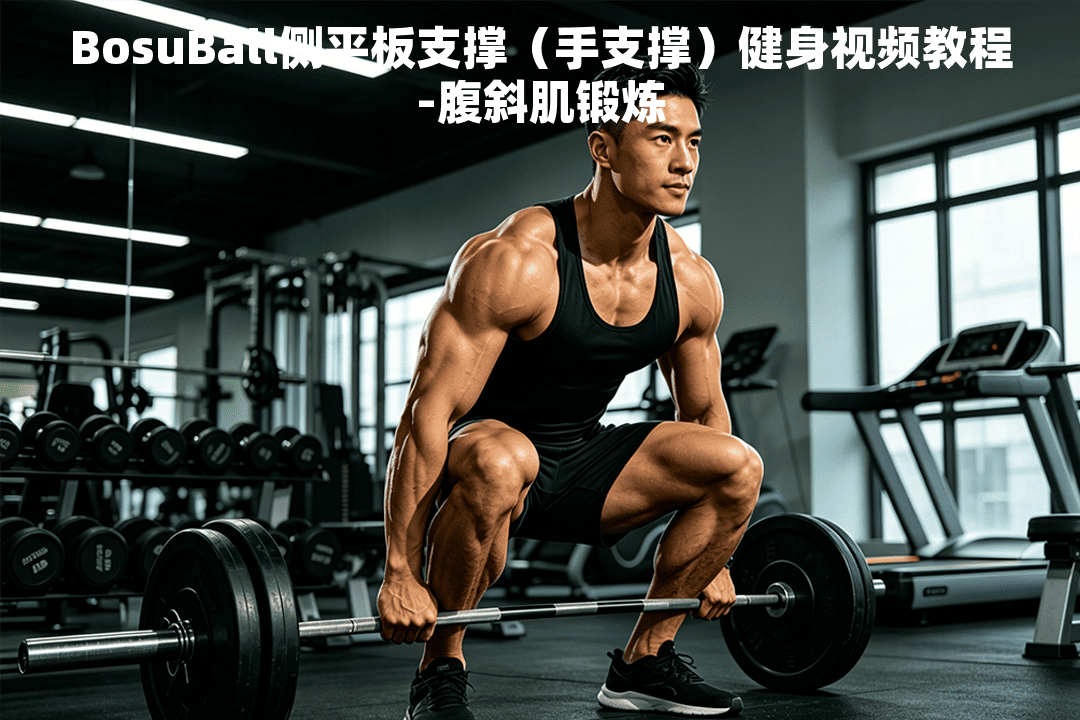 BosuBall侧平板支撑（手支撑）健身视频教程-腹斜肌锻炼