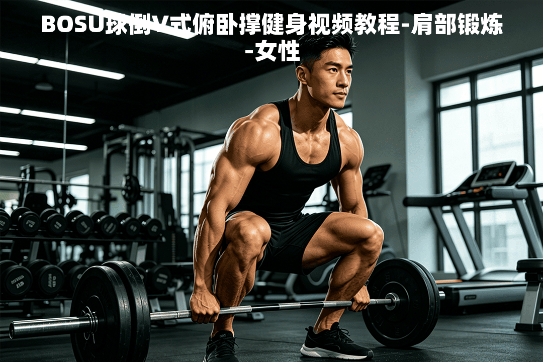 BOSU球倒V式俯卧撑健身视频教程-肩部锻炼