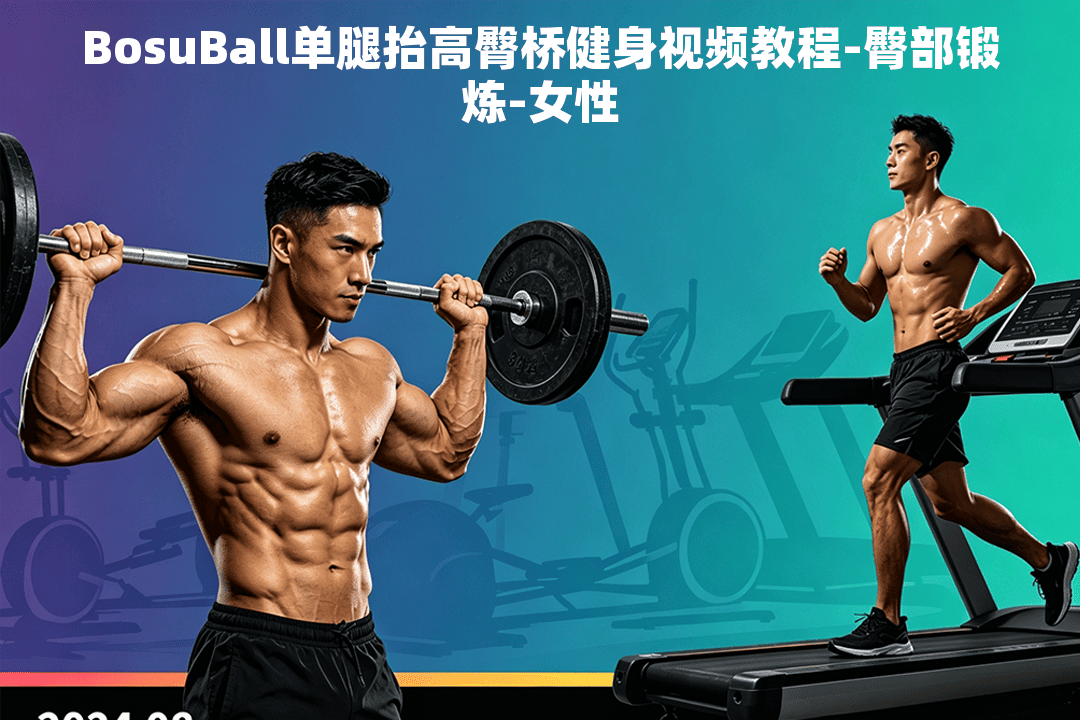 BosuBall单腿抬高臀桥健身视频教程-臀部锻炼
