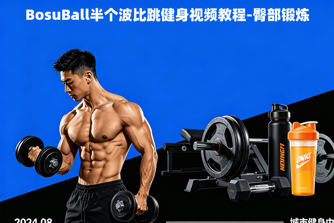 BosuBall半个波比跳健身视频教程-臀部锻炼