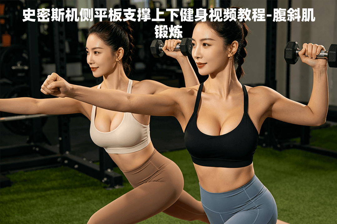 史密斯机侧平板支撑上下健身视频教程-腹斜肌锻炼