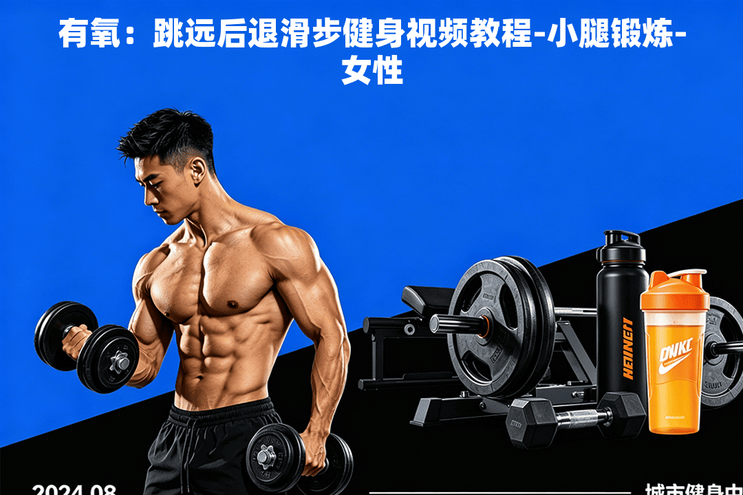 有氧：跳远后退滑步健身视频教程-小腿锻炼