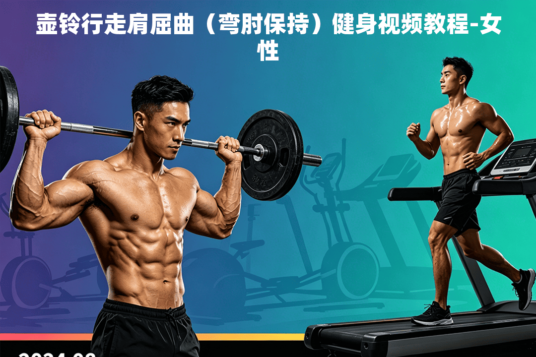 壶铃行走肩屈曲（弯肘保持）健身视频教程