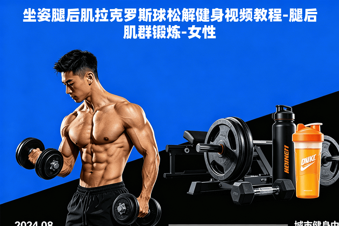 坐姿腿后肌拉克罗斯球松解健身视频教程-腿后肌群锻炼