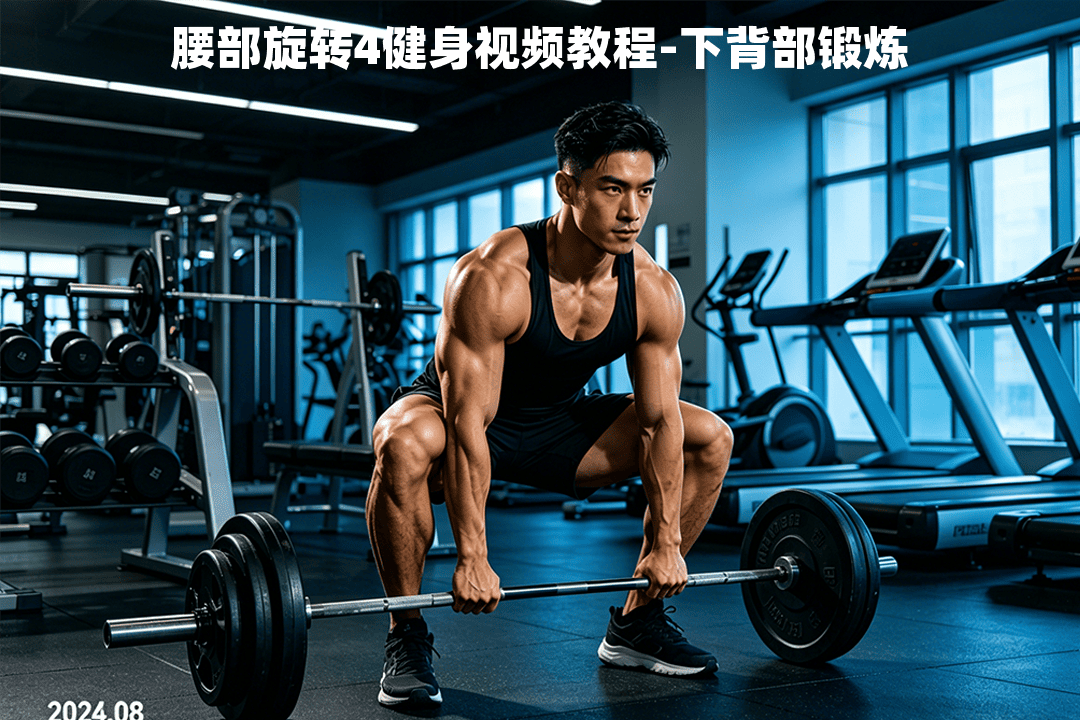 腰部旋转4健身视频教程-下背部锻炼