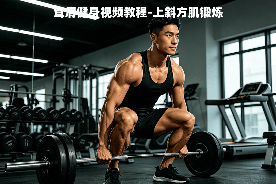 耸肩健身视频教程-上斜方肌锻炼