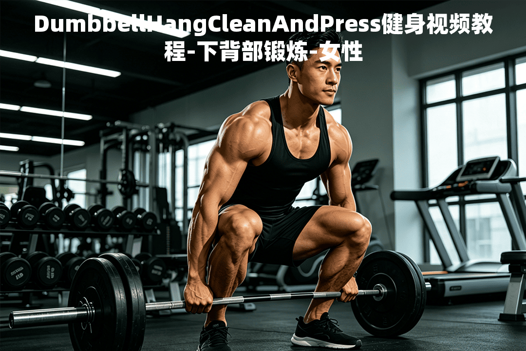 DumbbellHangCleanAndPress健身视频教程-下背部锻炼 - 小练场