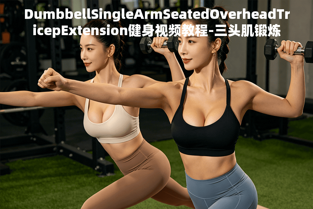 DumbbellSingleArmSeatedOverheadTricepExtension健身视频教程-三头肌锻炼