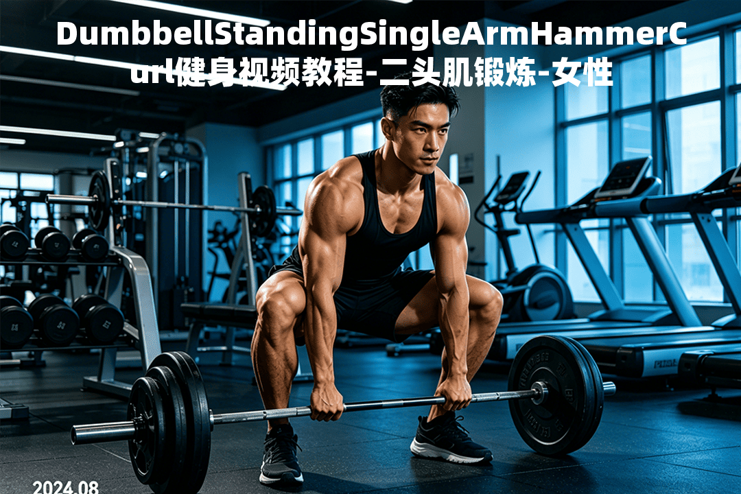 DumbbellStandingSingleArmHammerCurl健身视频教程-二头肌锻炼