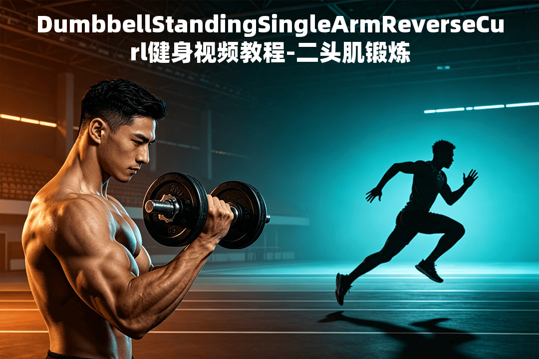 DumbbellStandingSingleArmReverseCurl健身视频教程-二头肌锻炼