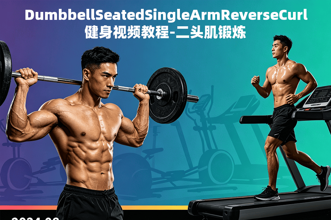 DumbbellSeatedSingleArmReverseCurl健身视频教程-二头肌锻炼