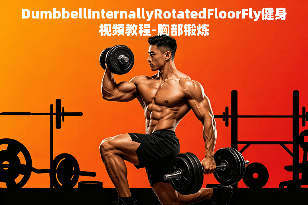 DumbbellInternallyRotatedFloorFly健身视频教程-胸部锻炼