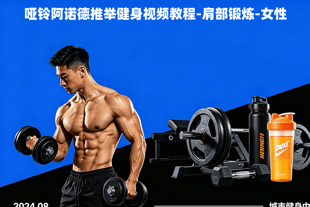 哑铃阿诺德推举健身视频教程-肩部锻炼