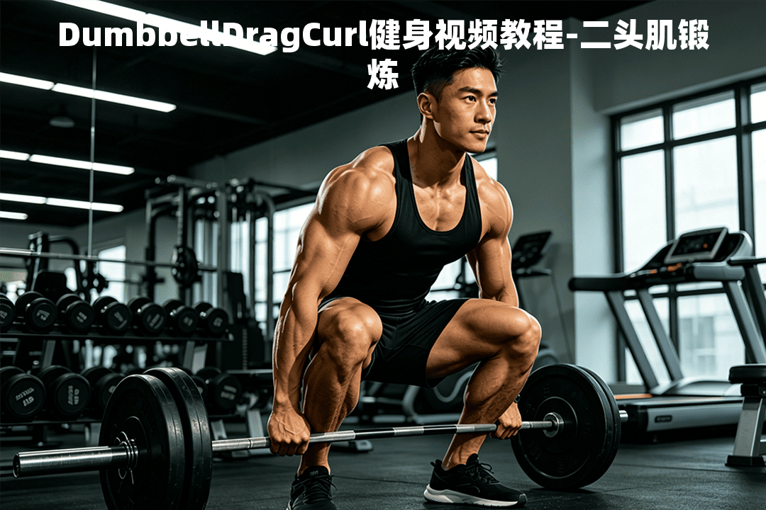 DumbbellDragCurl健身视频教程-二头肌锻炼