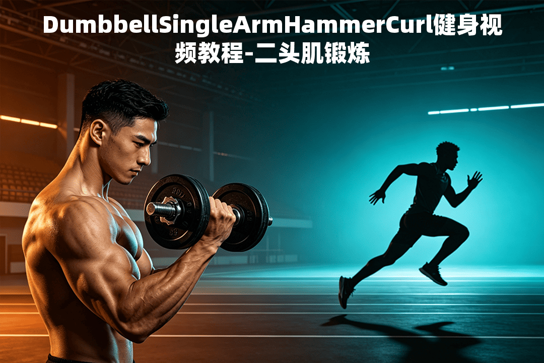 DumbbellSingleArmHammerCurl健身视频教程-二头肌锻炼